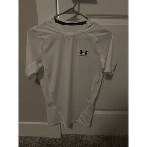 Under Armour HeatGear Compression Shirt M White Unworn
